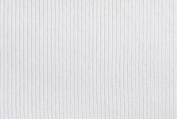 Wall Mural - Soft white chunky knit fabric pattern close up as background