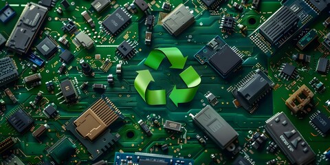 Poster - Efficient and Sustainable Electronics Recycling Technology Innovates for a Green Future