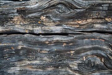 Wall Mural - Closeup of weathered wood 