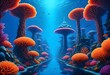 Digital painting a hyperrealistic 8k underwater co (12)