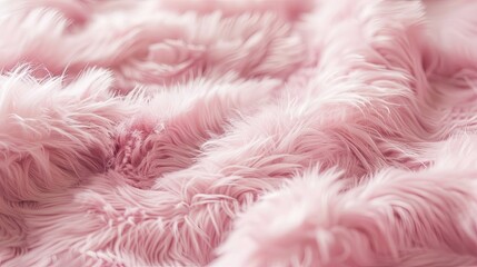 Wall Mural - A soft pastel hue reminiscent of pink fur sets the backdrop subtly nodding to the essence of Valentine s Day or Mother s Day in a minimalist yet elegant manner