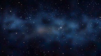 Wall Mural - a tranquil image capturing the serene beauty of a starry night sky with soft nebulous clouds scatter