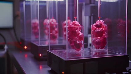 Poster - advanced bioprinting of human hearts in a modern laboratory