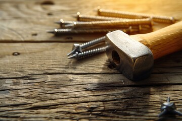 Poster - Tools for DIY projects, ideal for home improvement websites