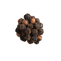 Wall Mural - A single peppercorn set against a transparent background