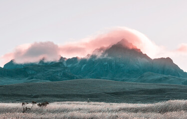 Sticker - Mountains in Ecuador