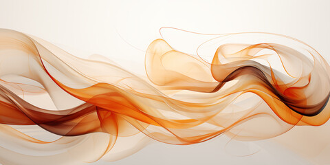 Wall Mural - Coffee abstraction in beige tones