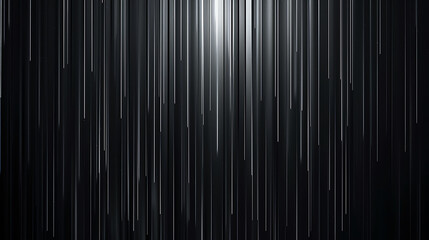 Wall Mural - a black wall adorned with a line of stars