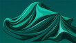 A velvety velvet fabric in a dazzling emerald green hue adding a touch of opulence to any quilt project..