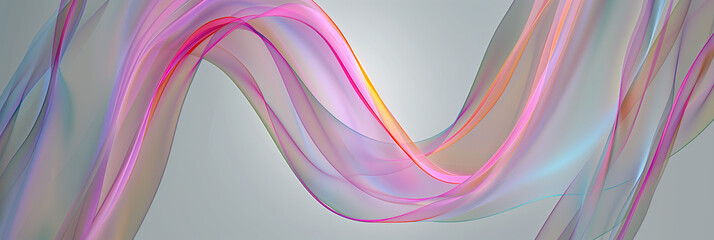 Wall Mural - Abstract wavy fluid background