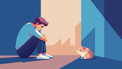 a teenager facing bullying and social isolation finding solace in their pet hamster who never judges