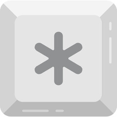 Sticker - Asterisk key Icon