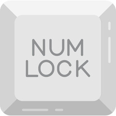 Sticker - Number key Icon