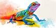 Adaptability: The Changing Colors and Flexible Body - Imagine a lizard changing colors to adapt to its environment, illustrating the concept of adaptability