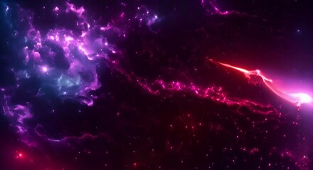 Wall Mural - celestial phenomena such as nebulae and galaxies, with swirling colors and dynamic compositions that evoke the vastness and beauty of the cosmos