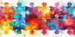 Finding Meaning: The Puzzle Pieces and Fitting Together - Picture puzzle pieces fitting together, illustrating the search for meaning and understanding that can be a part of religious responses to sad