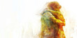 © Lila Patel - The Divine Embrace and Comforting Presence - Picture a divine figure embracing someone in sadness, illustrating the comforting presence of a higher power in times of need
