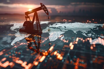 Crude market fluctuations: analyzing the dynamic shifts in oil prices per barrel. tracing the rise and fall patterns influencing global economic landscapes