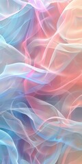 Aufkleber - Abstract Serenity - Pastel Gradients Symbolizing Spring Cleaning Tranquility