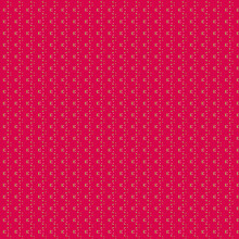 Abstract Geometric Pattern With Simple Vertical Borders Green And White Polka Dots Isolates On A Red Background Minimalist Style