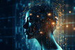 The future of cyber technology, networks and artifical intelligence, concept