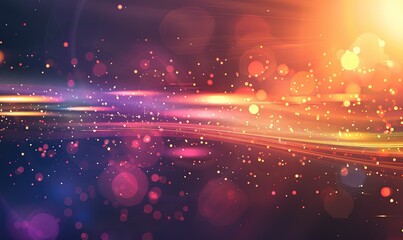 abstract light technology background glows in the dark of comeliness