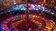 Casino, Roulette, Ball: A vibrant photo of the roulette ball as it lands on a number
