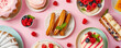 Sweet Side of Cinco de Mayo: Delectable Desserts and Pink Hues