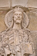 Lugo, Galizia, dettagli del portale romanico della cattedrale di Santa Maria - Spagna