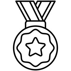 Wall Mural - Medal Icon 