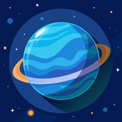 Wall Mural - planet neptune