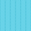 Chevron seamless pattern. Turquoise geometric print with thick lines