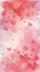 Wall Mural - minimalistic valentine's day background, romantic background, minimalistic background