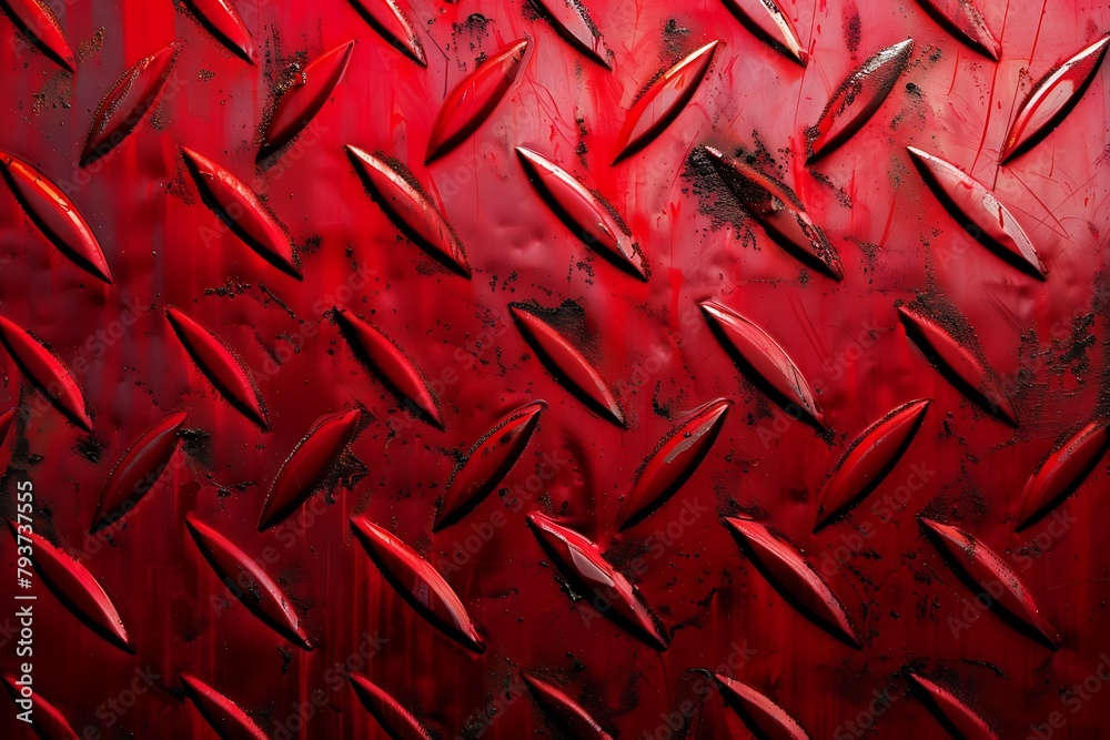 Red metal texture background illustration. Stock Illustration | Adobe Stock
