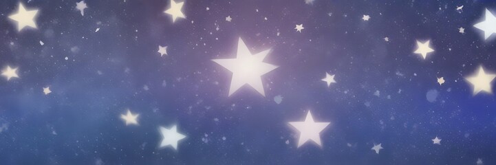 Wall Mural - background with stars, ai generated