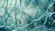 Close up of safety wired glass use for background