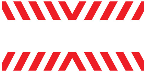 Poster - warning sign, warning text, warning text, traffic lane warning sign