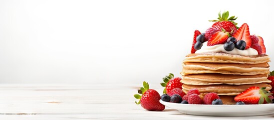 Canvas Print - Plate of mixed berries