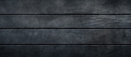 Canvas Print - Wooden plank on black surface