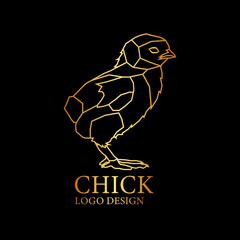 Wall Mural - Chick Vector Logo Design