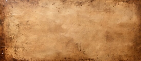 Poster - a piece of paper on a brown surface