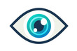 vision eye icon, eye logo 