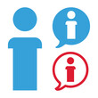 information icon, info sign icon, informant symbol on white background, information logo, informant sign, vector artwork