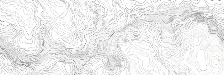 topographic line contour map background, geographic grid map