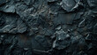 Coal wall Black gray rock texture with Dark gray coal stone granite background for design. Rough cracked mountain surface. Close-up ,detail of coal texture and patterns for a background image

