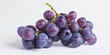 Bunch of grapes on white table