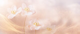 Fototapeta Tulipany - Papier dekoracyjny, wzór kwiatowy, puste miejsce, tapeta