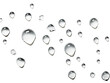 © marimalina - drops of water on a glass isolated on a transparent background. PNG
