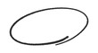 ラフな手書きの黒い丸 - 正解･マル付け･重要ポイントのイメージ素材