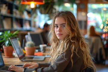 Poster - Progressive Coworking Hub: Women Driving Innovation
